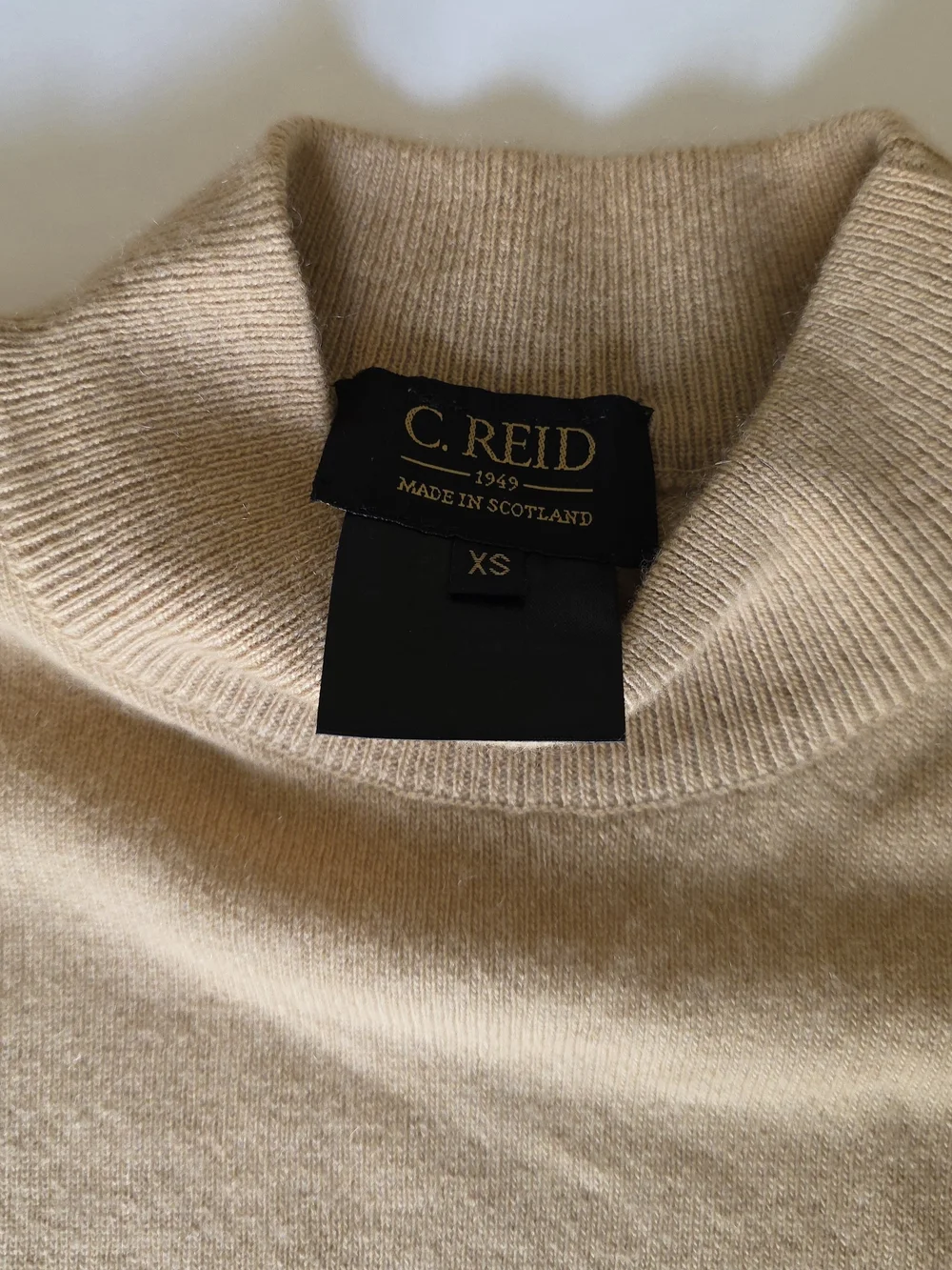 Men's Camel Turtleneck Sweater - Soft Knit